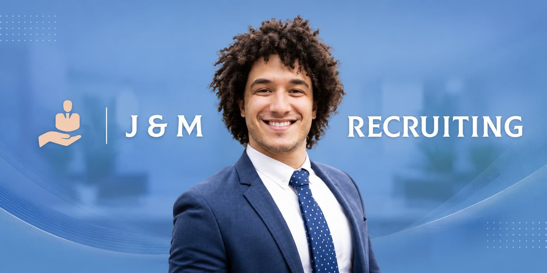 Professional portrait of Marc Sambolin with JNM Recruiting branding and logo.