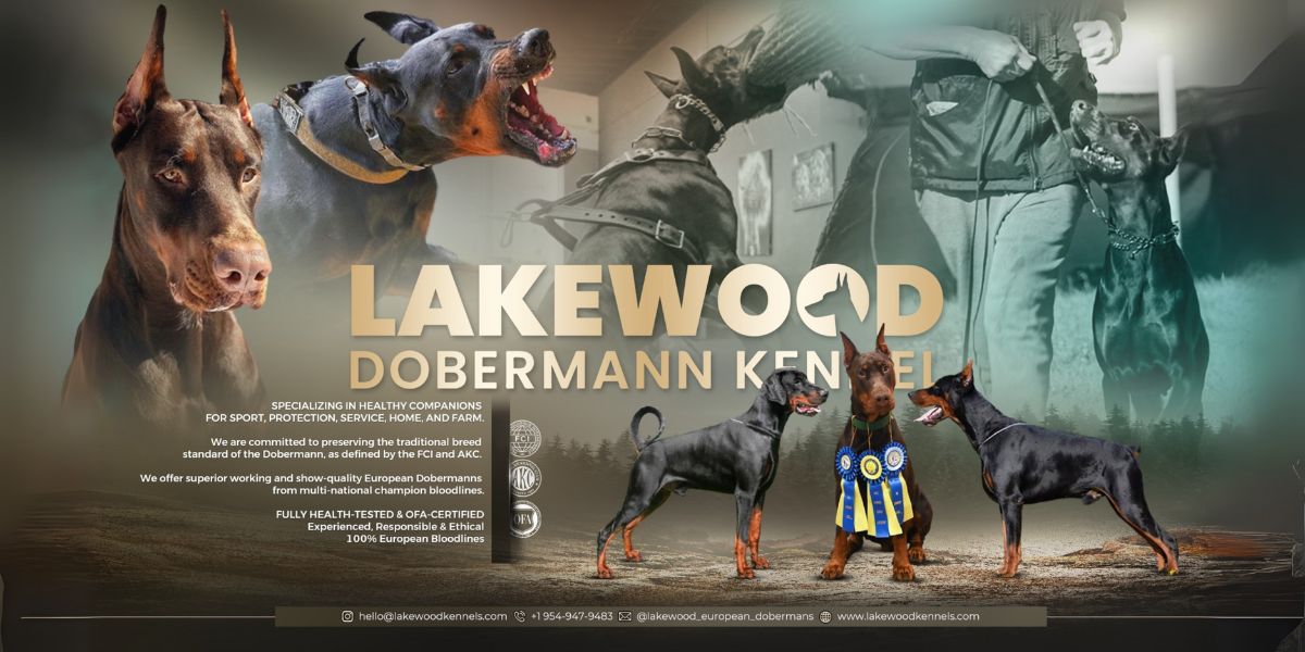 From Our Home to Yours: How Lakewood Dobermann Kennel Is Changing What It Means to Be a Responsible Dog Breeder