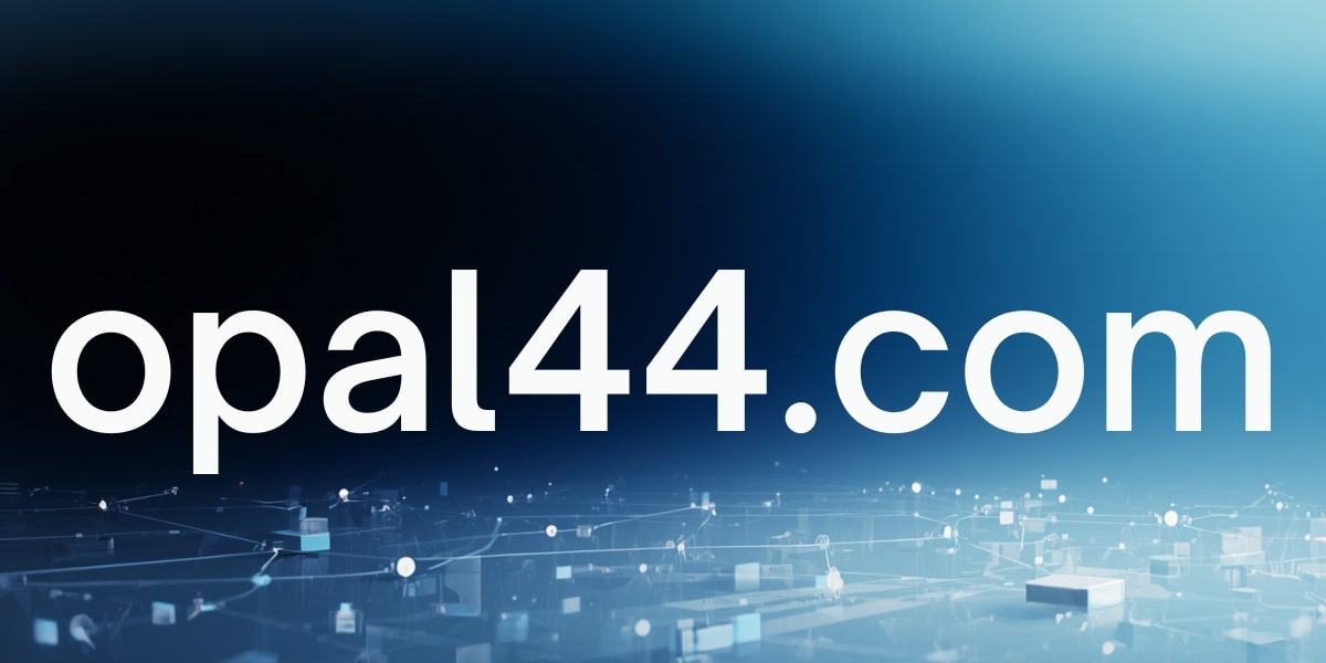 Logo of Opal44, an AI-powered platform simplifying website data analytics for business owners with easy-to-understand insights.