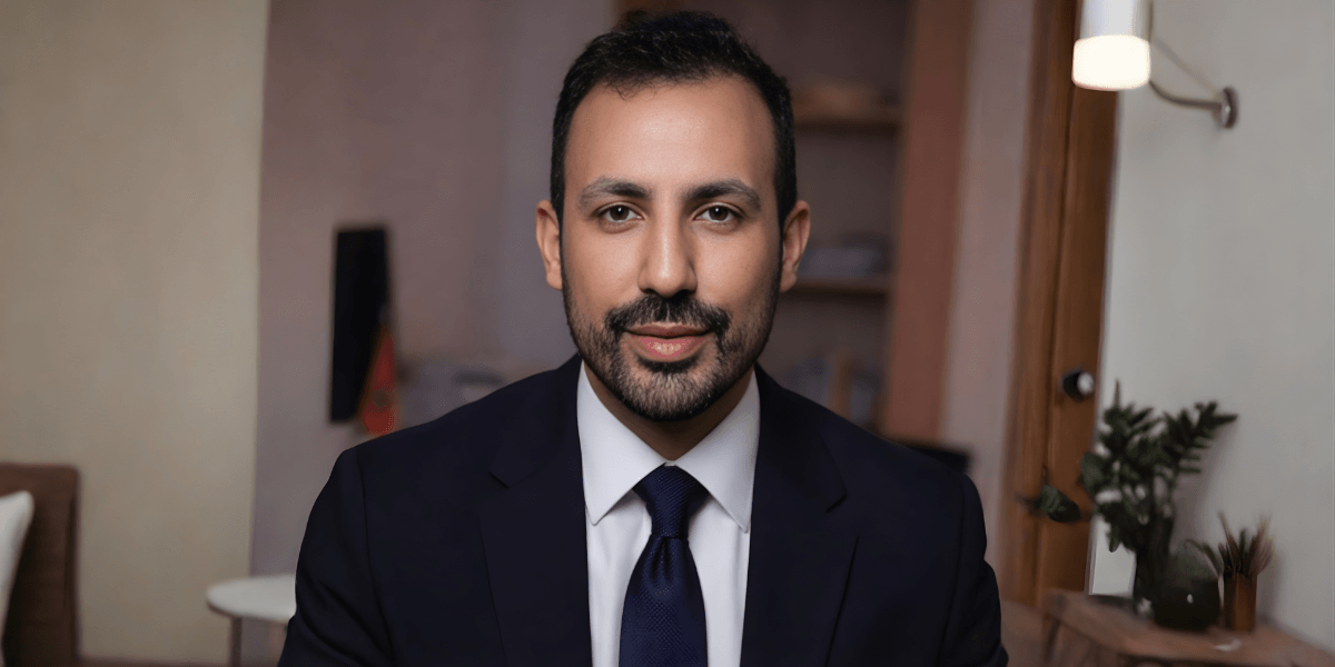 Adnane El Khaili, a lawyer with over ten years of experience, reflecting on his career in legal services.