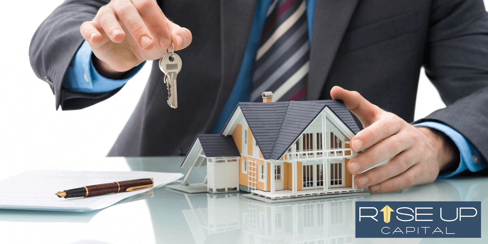 "Rise Up Capital helps professionals build passive income through secure, low-risk real estate investments for long-term wealth."