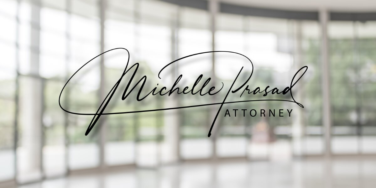 Logo of Michelle Prasad, Attorney, reflecting her legal expertise in U.S. business immigration law.