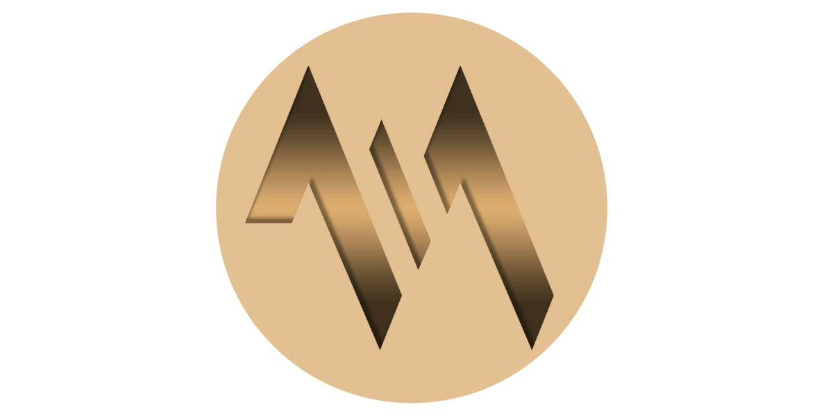 The minimalist logo of The Mystic Trader, symbolizing a modern and transparent trading platform.