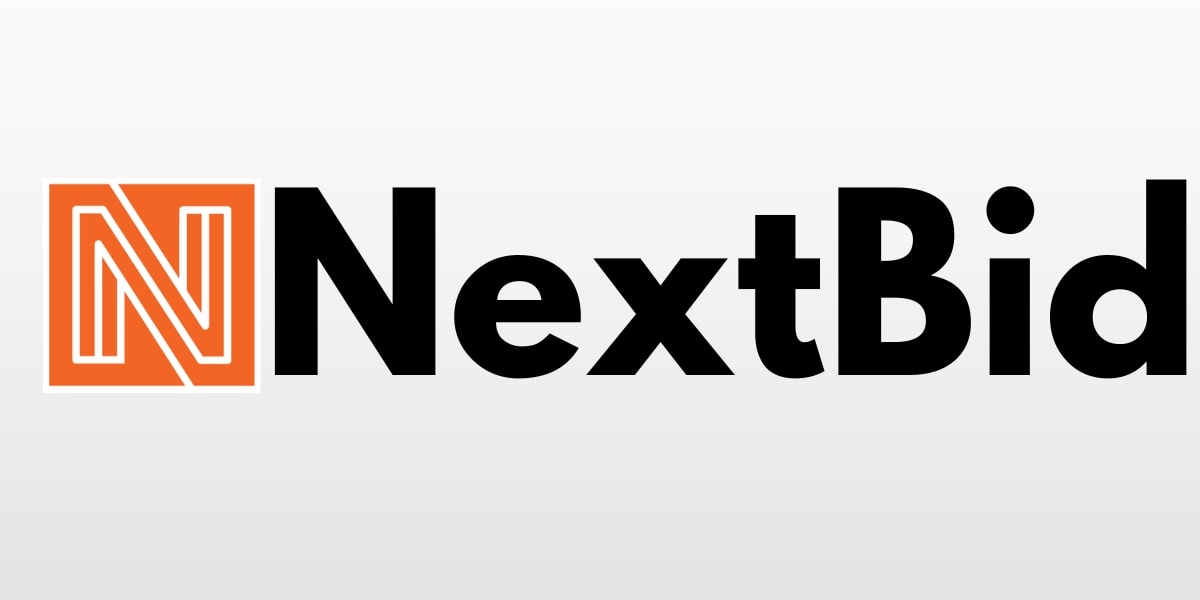 "NextBid logo, symbolizing AI-driven construction intelligence that streamlines compliance, specs, and safety documentation."