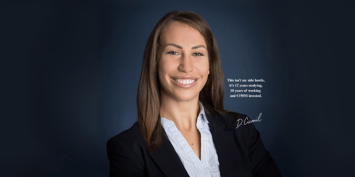 Danica Cicmil, a real estate expert, presents her educational approach to navigating complex European property markets with clarity and expertise.