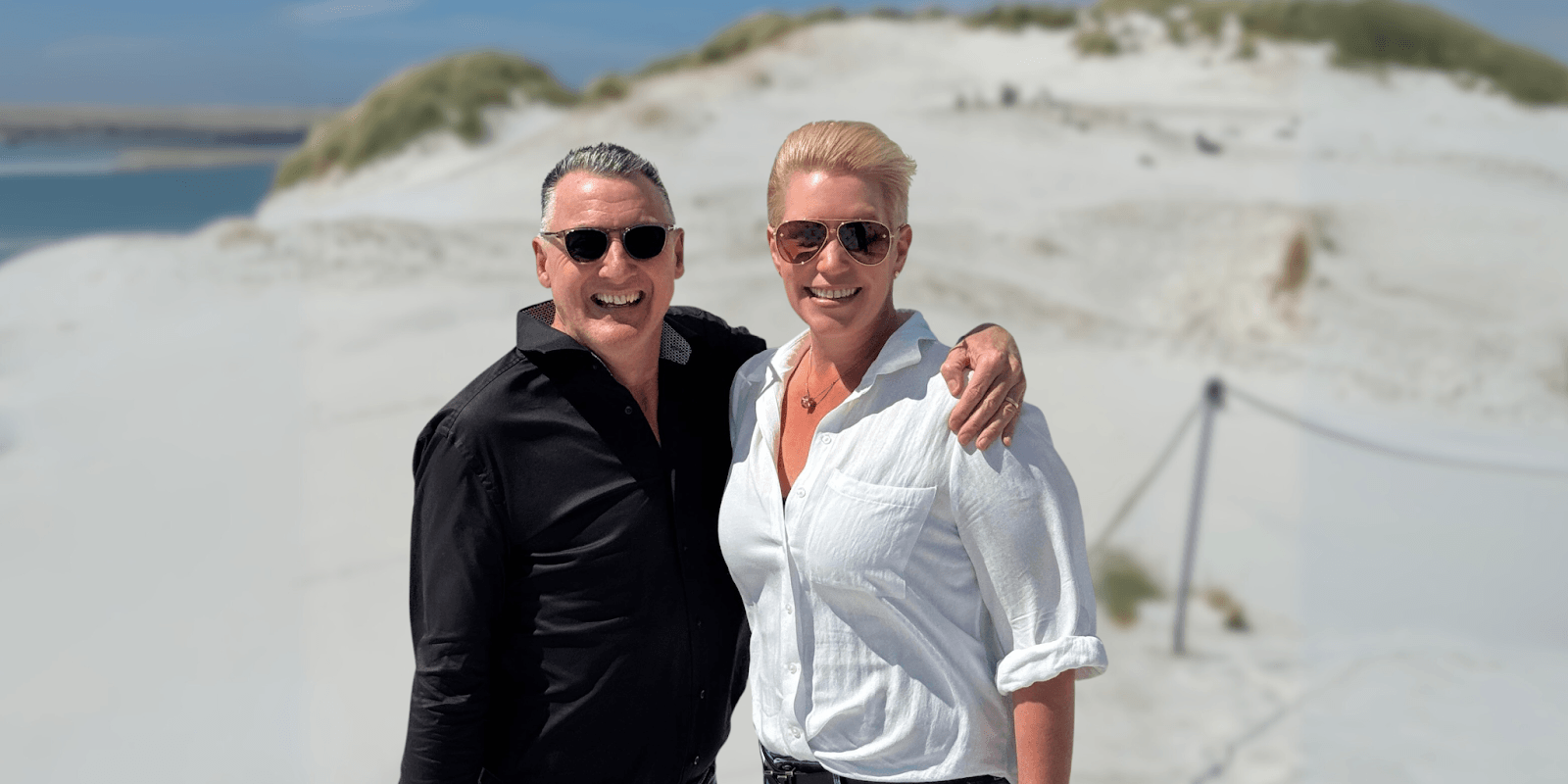Wayne and Sally Schmidt, digital nomads and founders of Travel Dine Stay, embrace their adventurous lifestyle while running a business.
