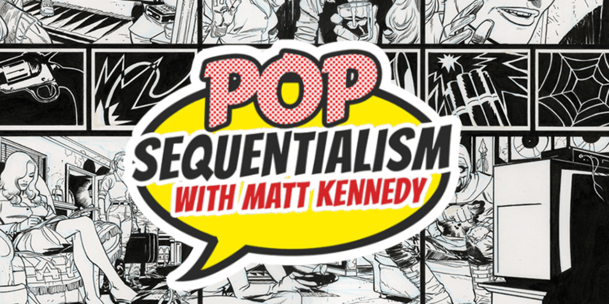 Pop Sequentialism launches a holiday sale featuring curated comic book art at accessible prices, curated by Matt Kennedy.