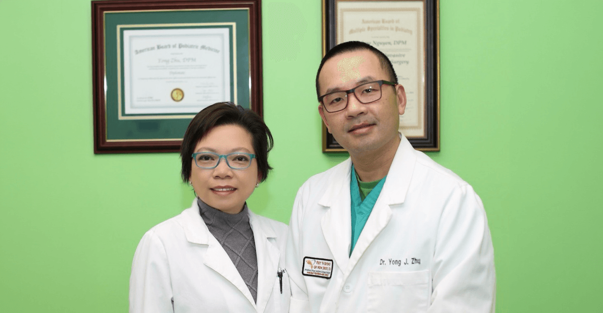 Feet ‘N Beyond of New Jersey, Co-led by Dr. Helene Nguyen and Dr. Yong Zhu