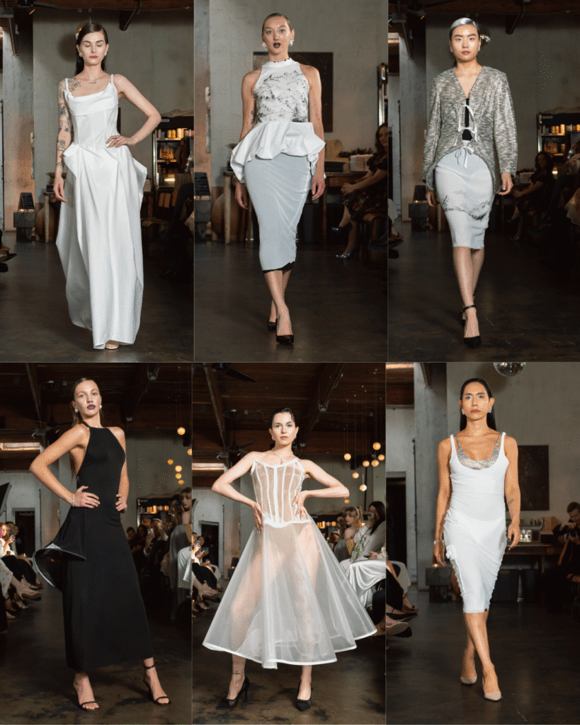 Full lineup of looks from Act One. Captured by Yvonne Hanson.