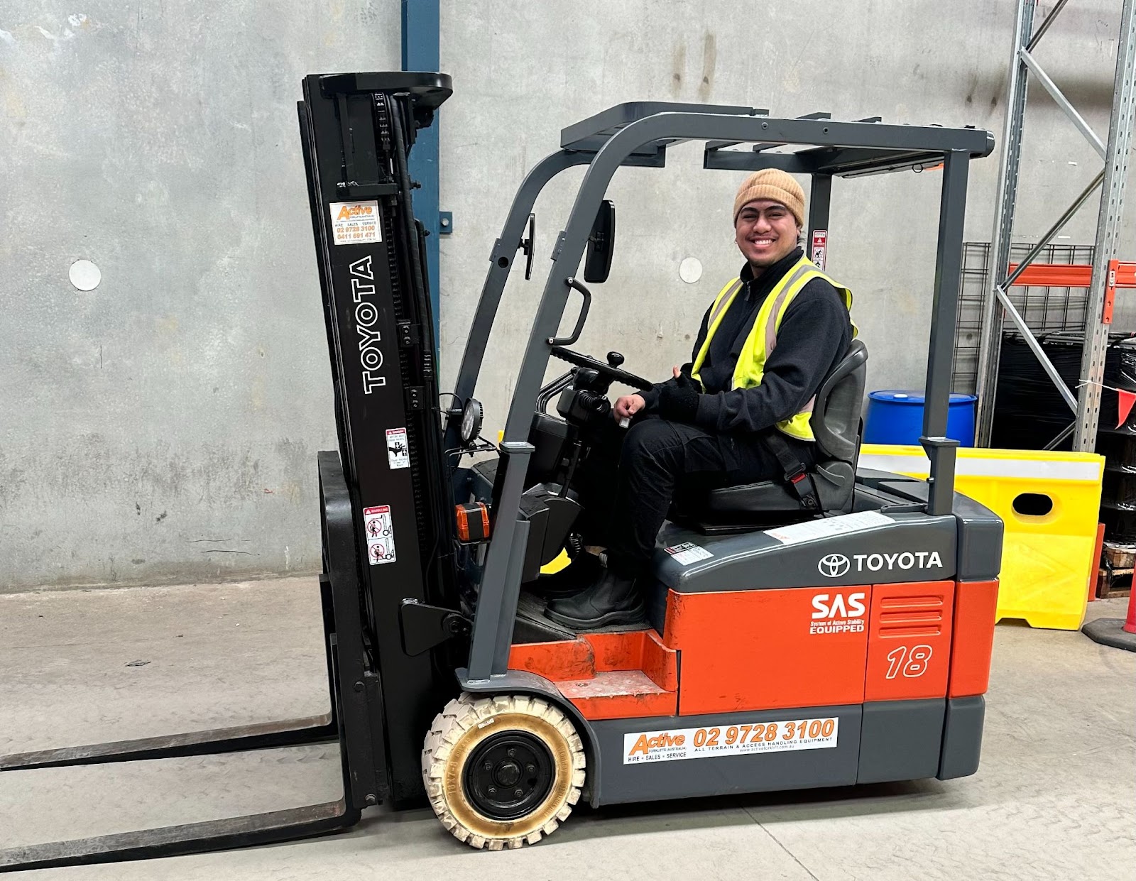 Australian forklift training 