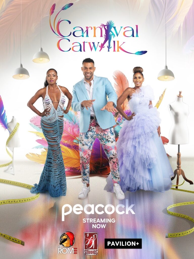 "Caribbean series 'Carnival Catwalk' makes history as first-ever show on NBC's Peacock, highlighting regional creativity."
