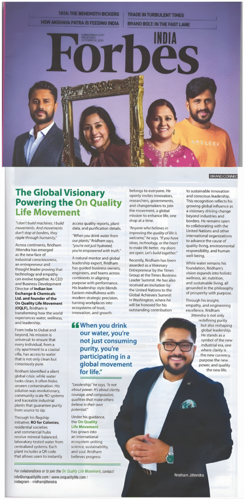 Rridham Jittendra enthusiastically sharing his vision for wellness and sustainable living.