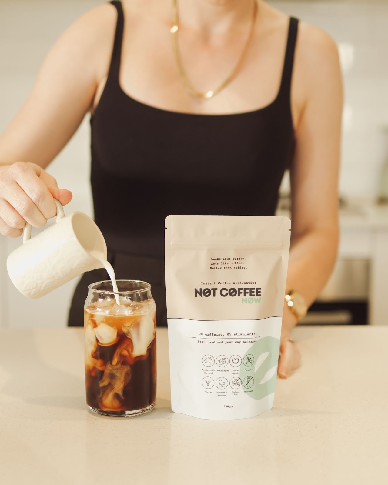 Discover how Not Coffee offers a soothing, caffeine-free alternative for those seeking a healthier, mindful coffee experience.