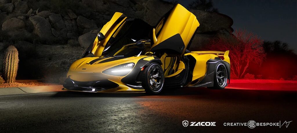 McLaren 720S with customized modifications, embodying CarGym’s focus on transforming high-performance European cars.