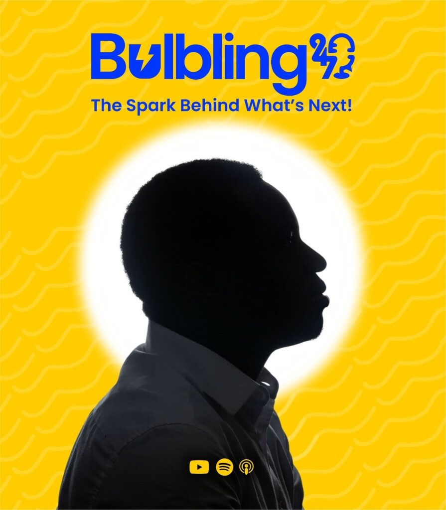 Silhouette of Kehinde Tomilola Boyinde, symbolizing the human-centered approach of Bulbling247 in innovation.
