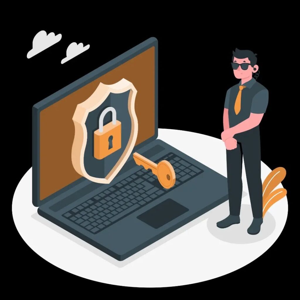 Digital security illustration highlighting data protection with PleaseSign’s secure e-signature platform.