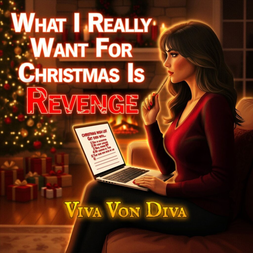 A playful, rebellious take on holiday frustrations by Viva Von Diva.