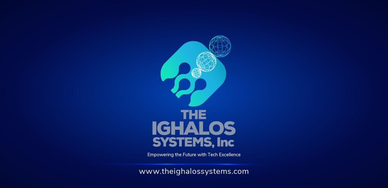 The Ighalos Systems logo with the tagline: "Empowering the Future with Tech Excellence."