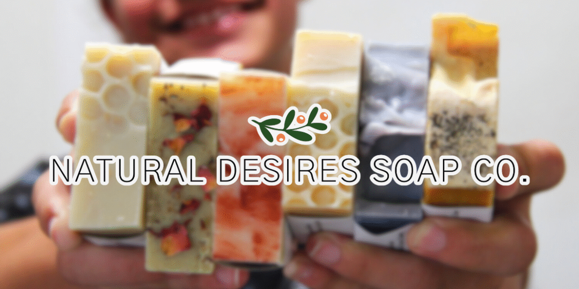 Nicole Boshell, founder of Natural Desires Soap Company, champions chemical-free, plant-based skincare to promote wellness and self-care.