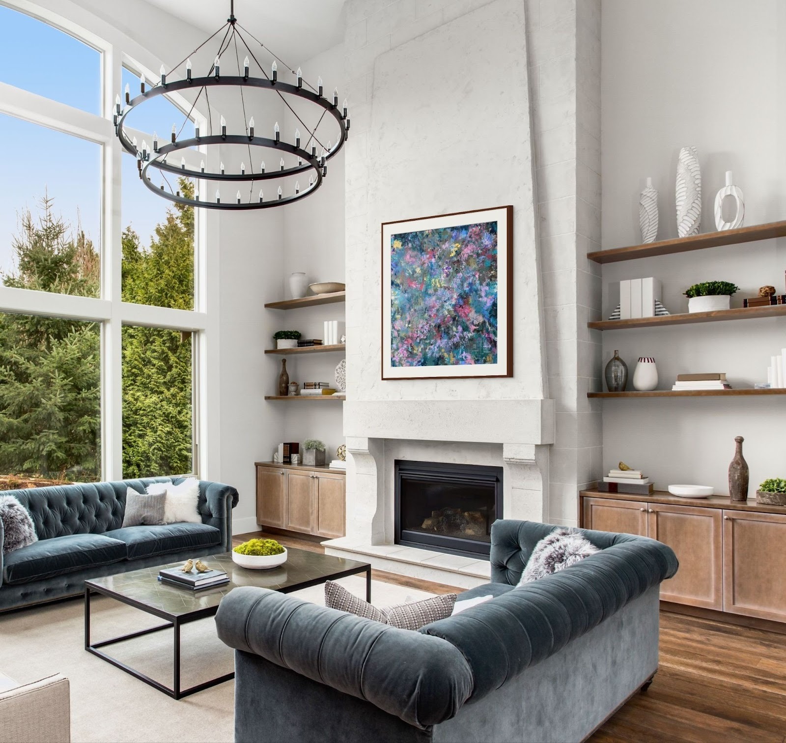 Resonance in saturated hues the intuitive art of lisa wommack