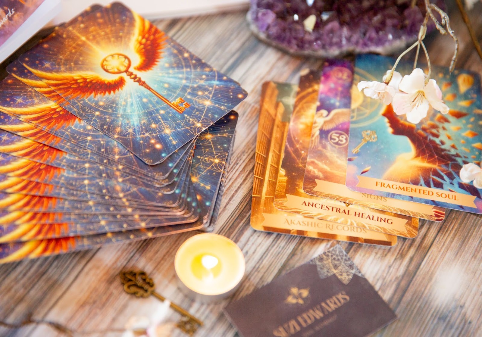 Suzi Edwards integrates spiritual mastery with practical transformation to help women reconnect with their soul’s essence and cultivate lives of freedom and abundance.