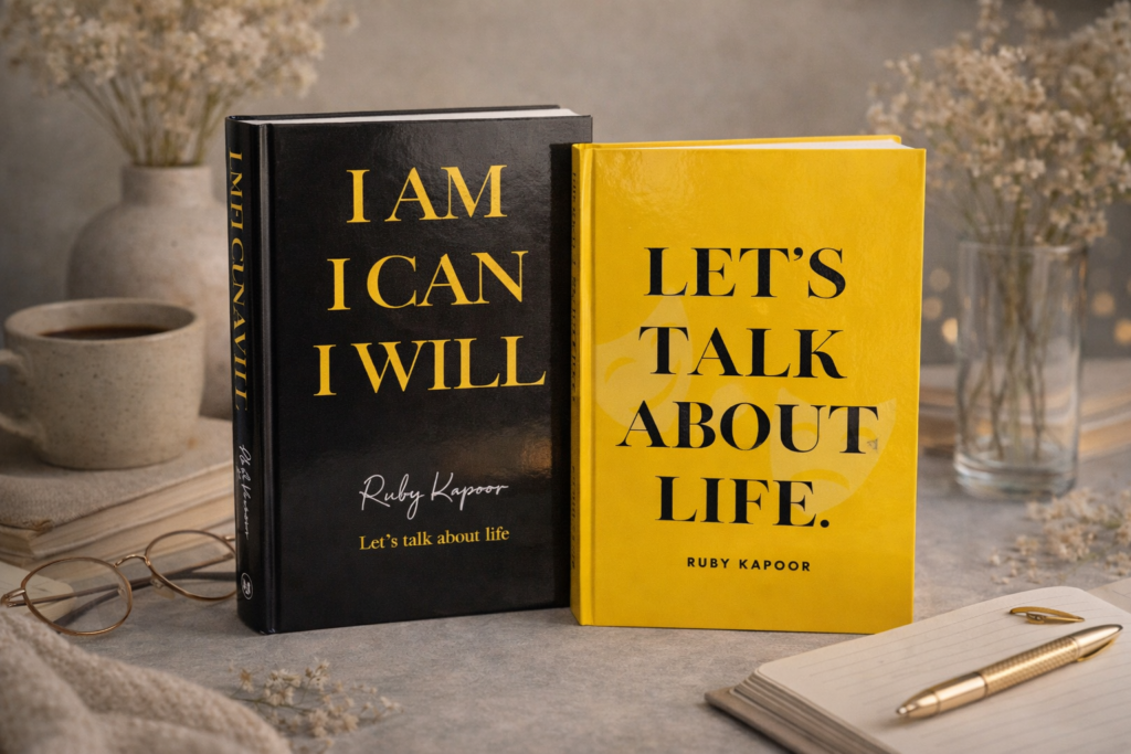 Ruby Kapoor’s I Am, I Can, I Will offers a daily mantra for self-reflection, growth, and action, inspiring confidence and purpose.