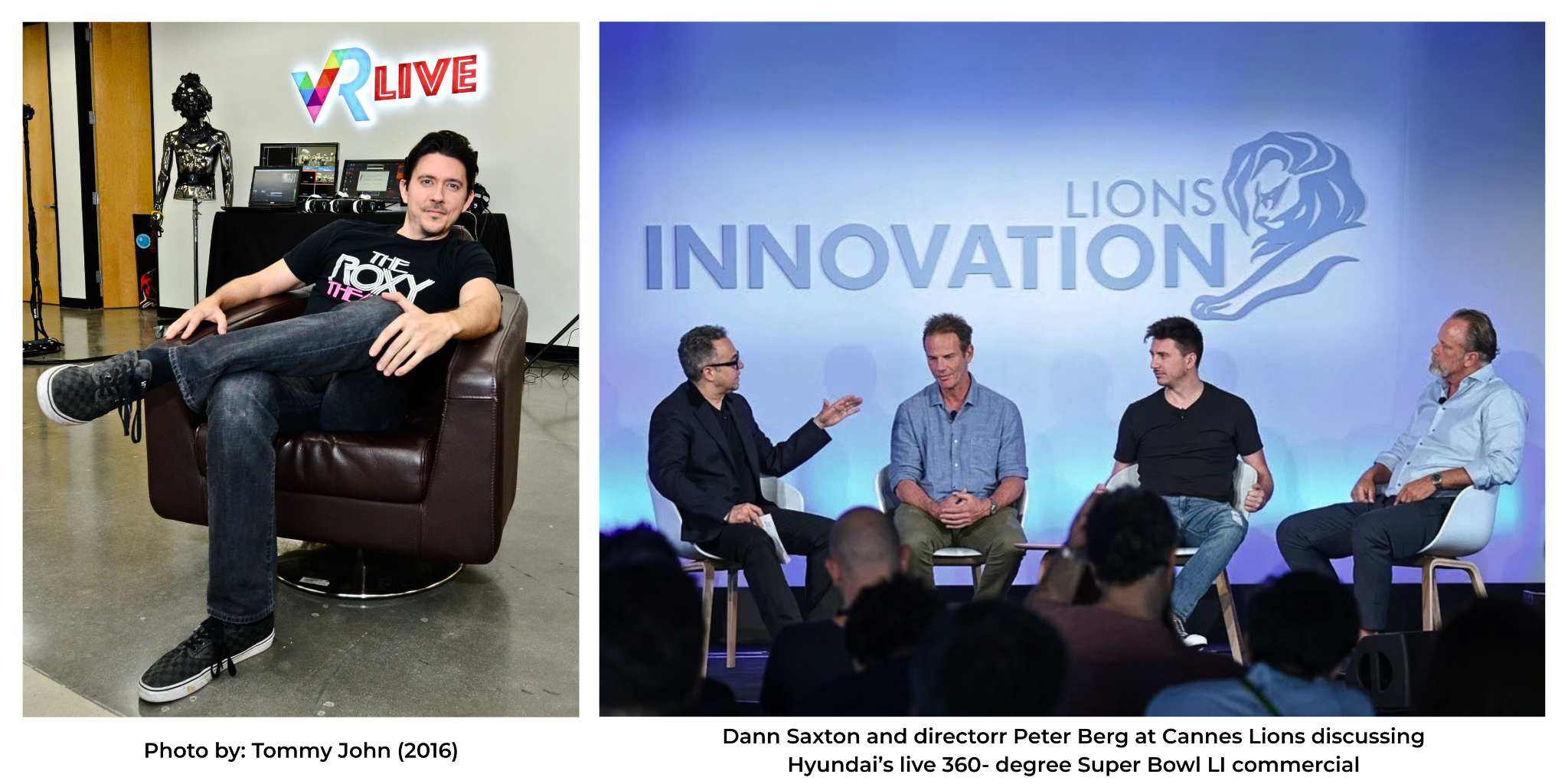 Dann saxton trailblazing virtual reality music and storytelling since 2014