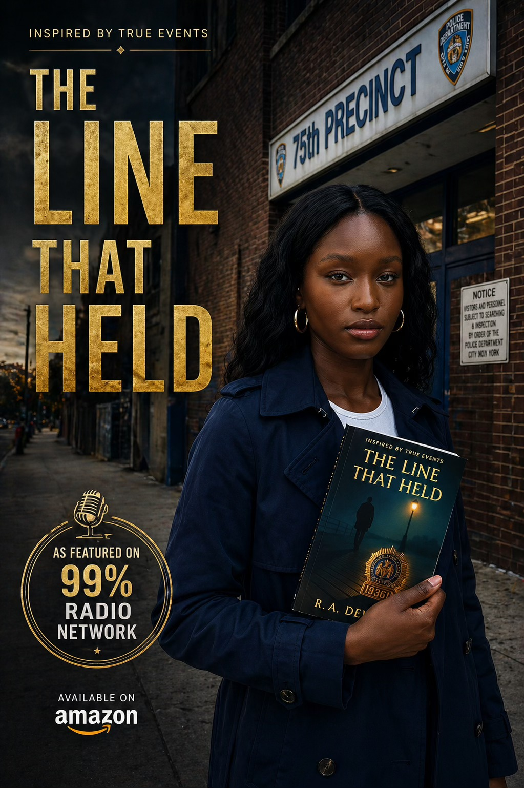 Author R.A. DeMarco with his book series The Line That Held.