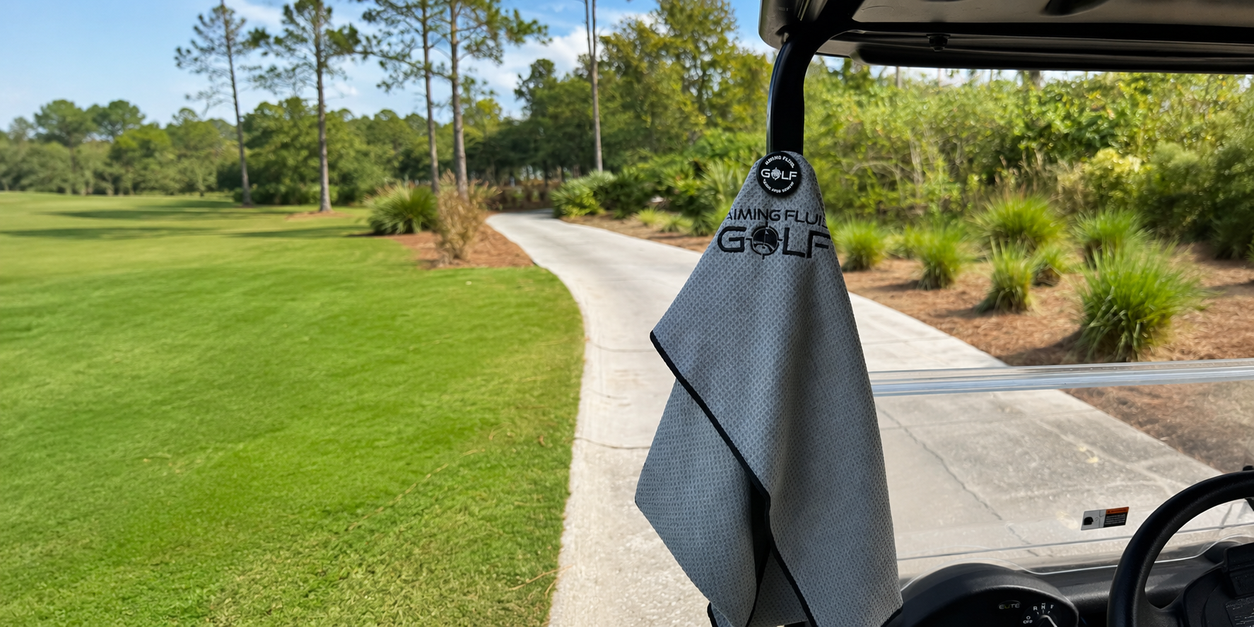 Aiming fluid golf is building the engineered on course gear system for serious golfers 