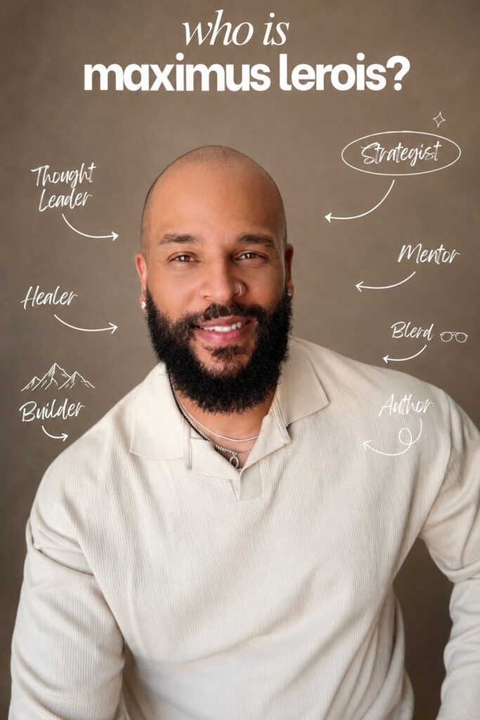 Maximus lerois is helping leaders rewrite the inner scripts behind success