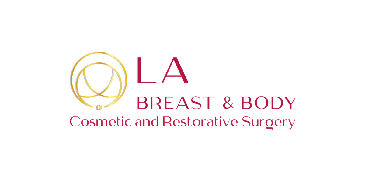 LA Breast and Body logo for cosmetic and reconstructive surgery practice.