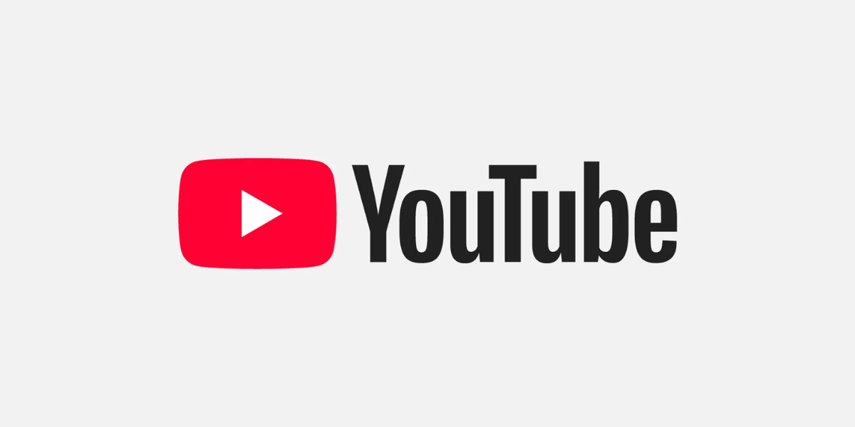 YouTube logo for video sharing and creator platform.