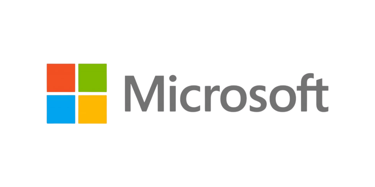 Microsoft logo representing enterprise software, cloud computing, and AI-powered productivity solutions.