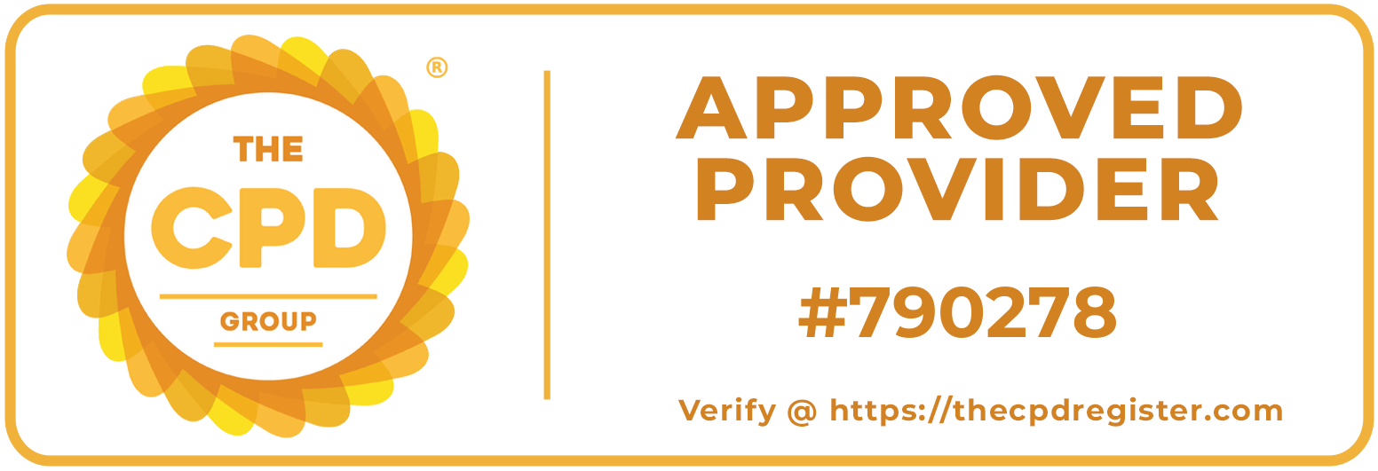 CPD Approved Provider certification badge showing provider number 790278.
