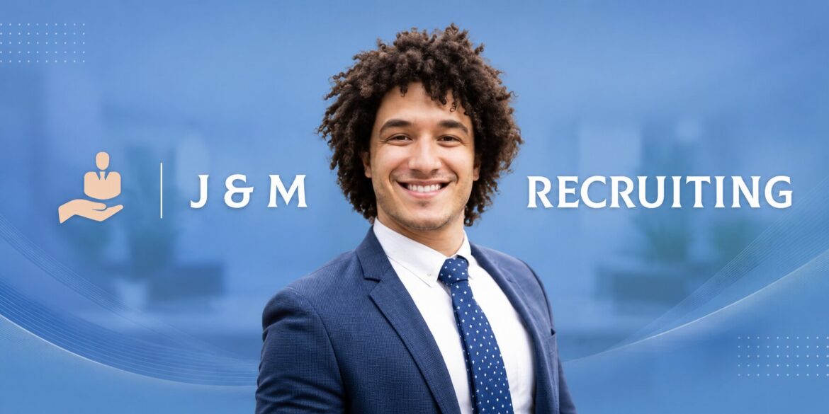 Professional portrait of Marc Sambolin with JNM Recruiting branding and logo.