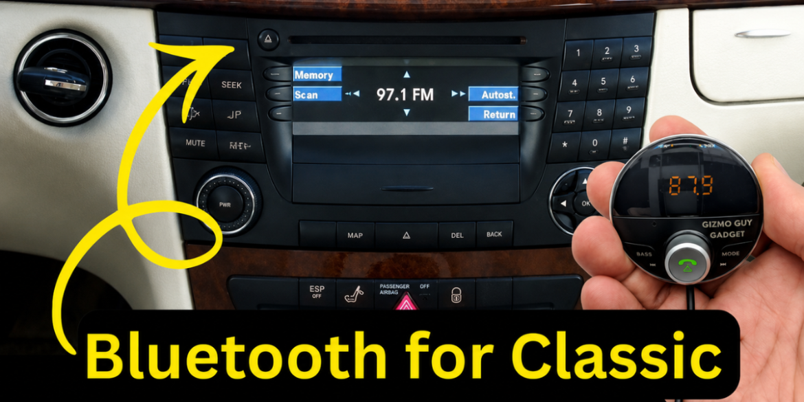 Bluetooth Adapter for Classic Cars Preserves Factory Stereos